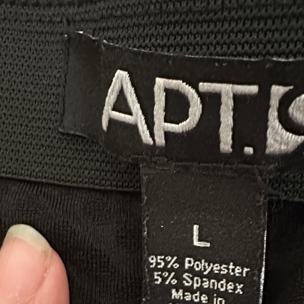 Apt. 9 Textured Black Pencil Skirt - Picture 2 of 3